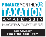 AWARD 2019: Tax Advisory Firm of the Year - Italy